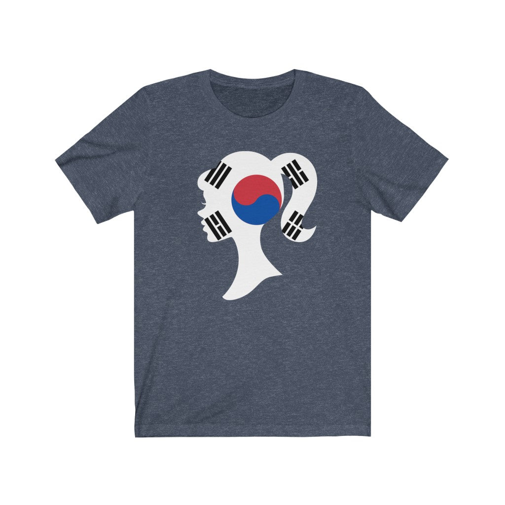 South Korea Girl Flag Premium Tee - Unisex