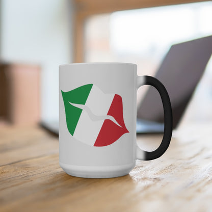 Italy Lips Color Changing Mug
