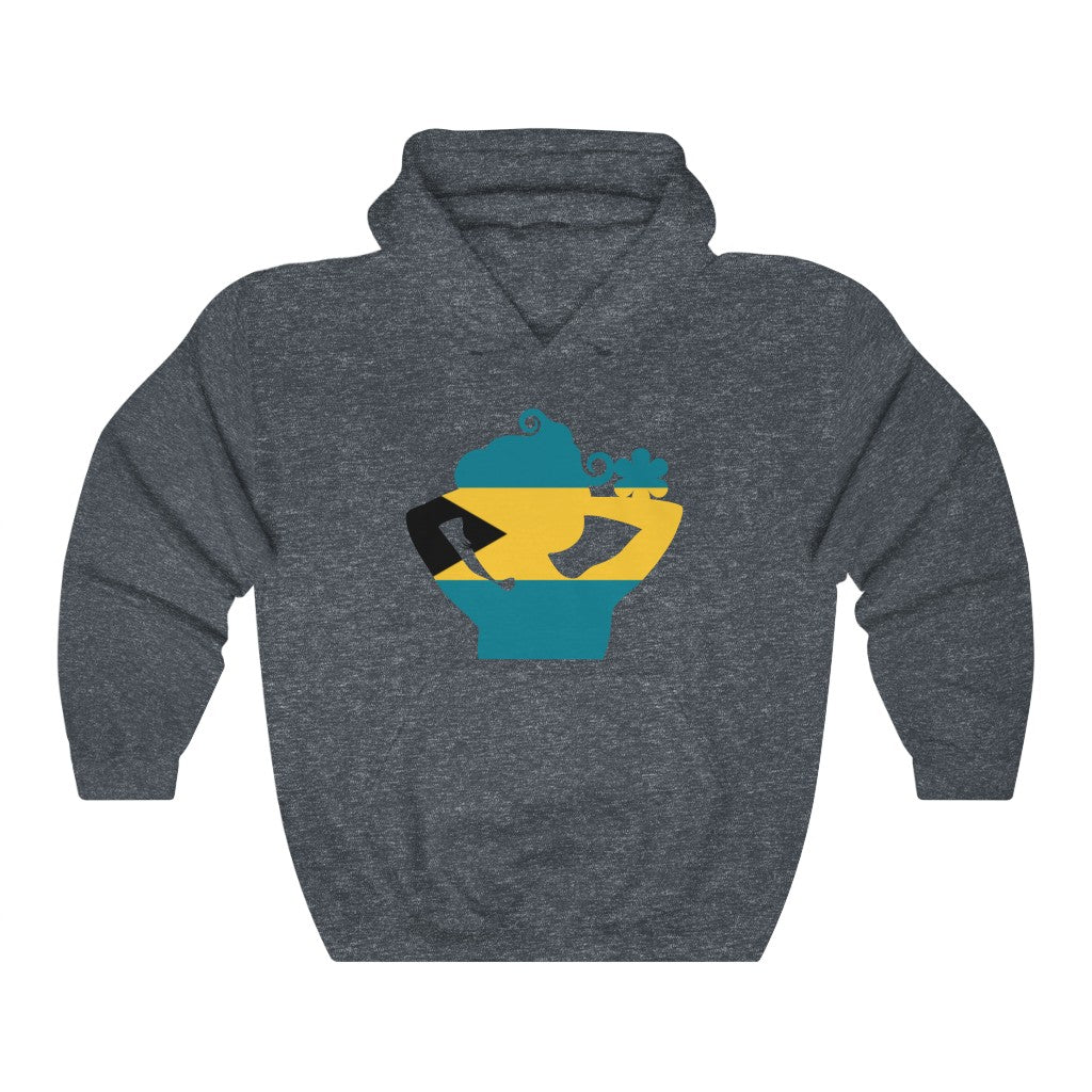 Bahamas Lady Flag Hoodie Sweatshirt - Unisex