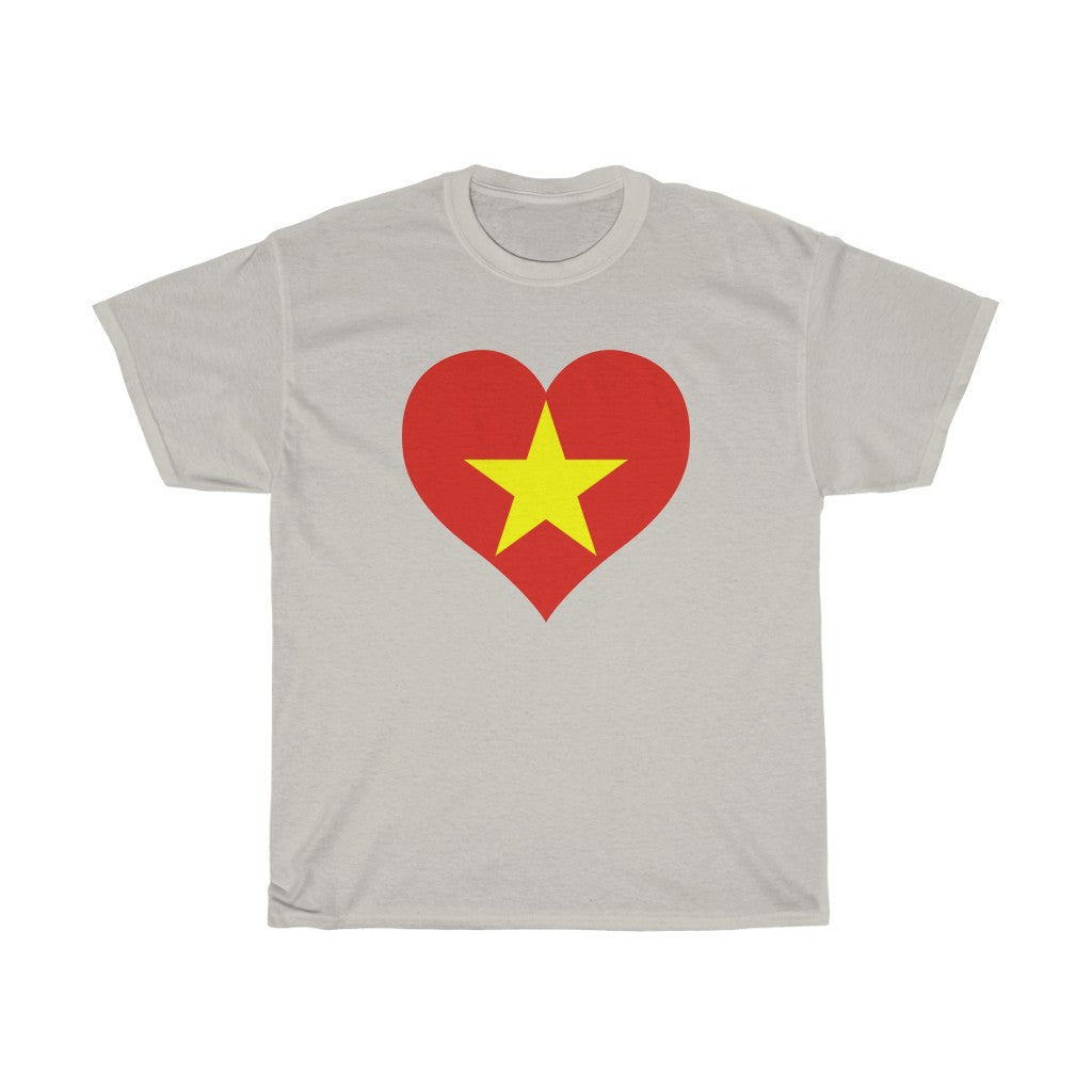 Vietnam Heart Flag Standard Tee - Unisex