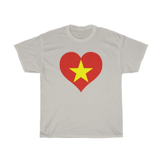 Vietnam Heart Flag Standard Tee - Unisex