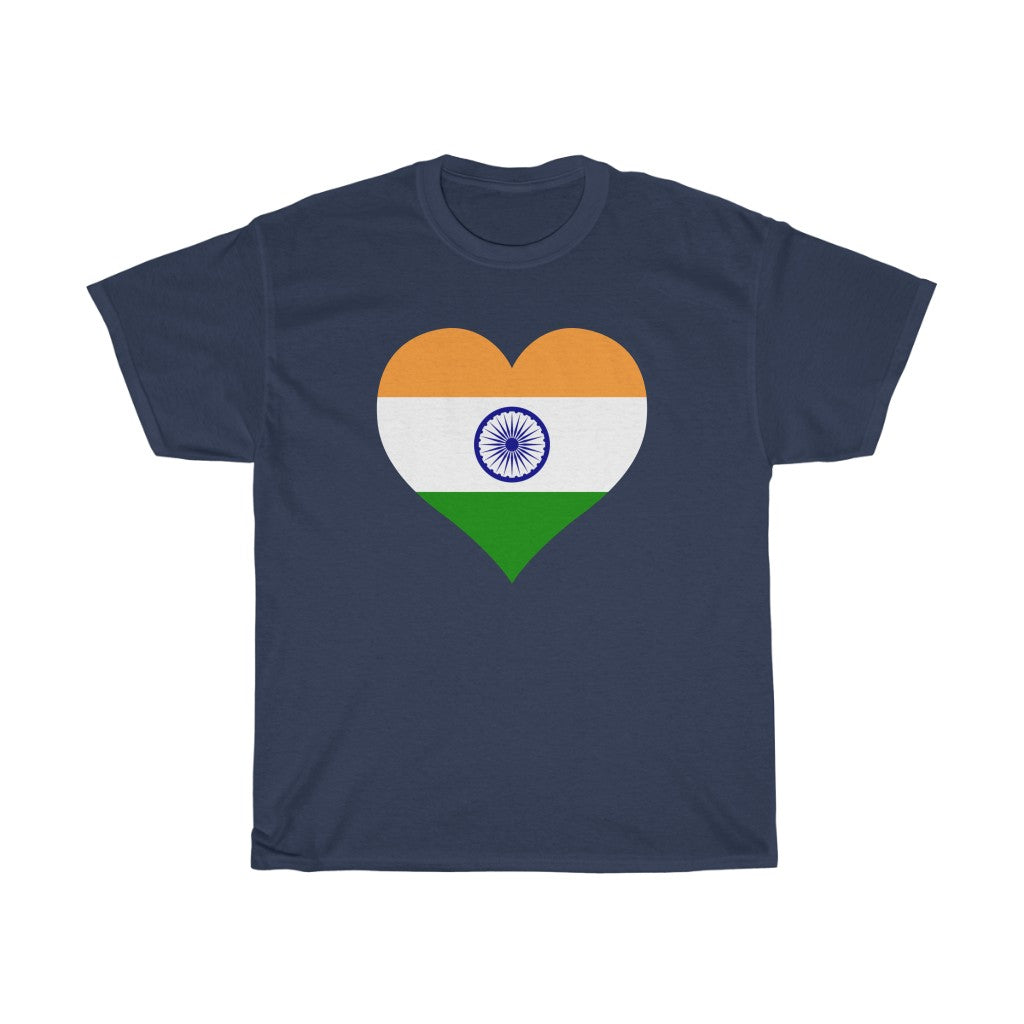 India Heart Flag Standard Tee - Unisex