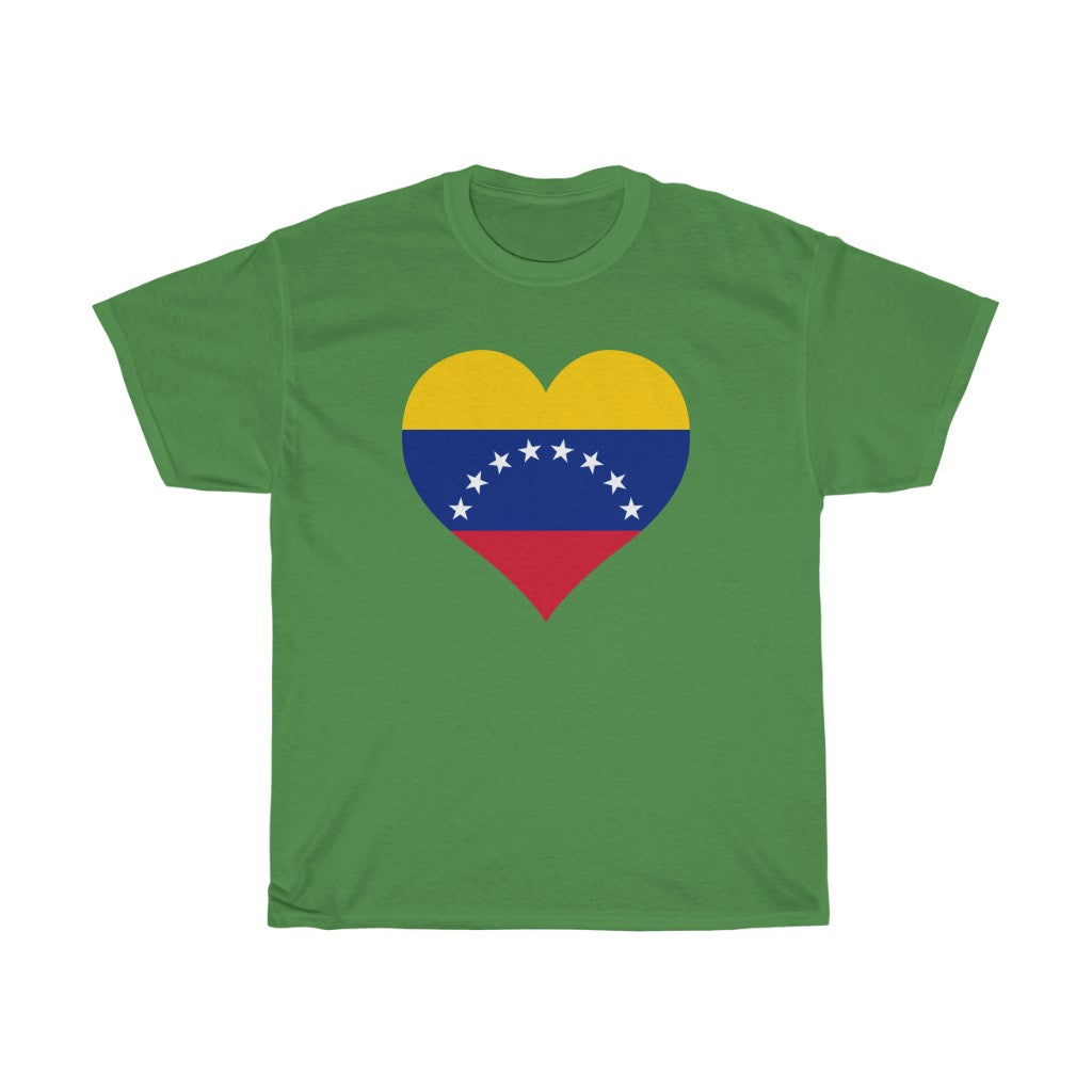 Venezuela Heart Flag Standard Tee - Unisex