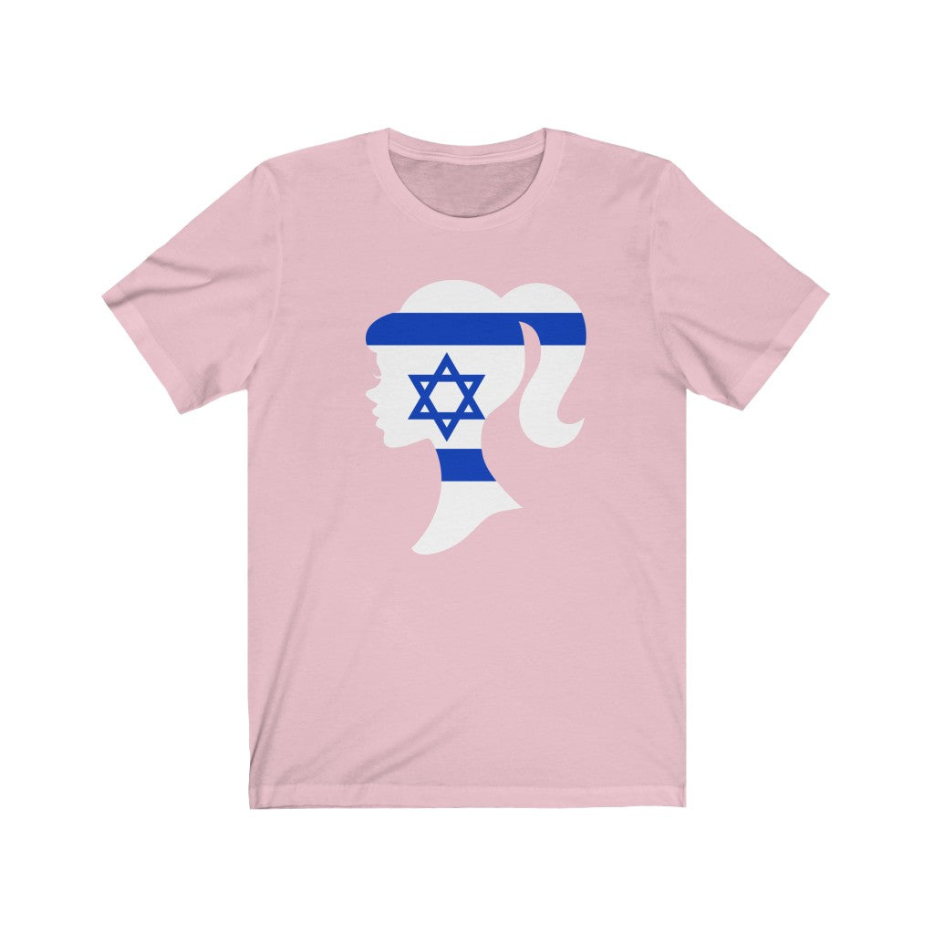 Israel Girl Flag Premium Tee - Unisex