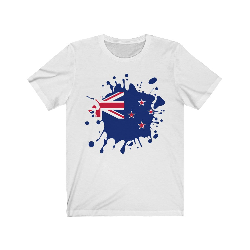 New Zealand Splat Flag Premium Tee - Unisex
