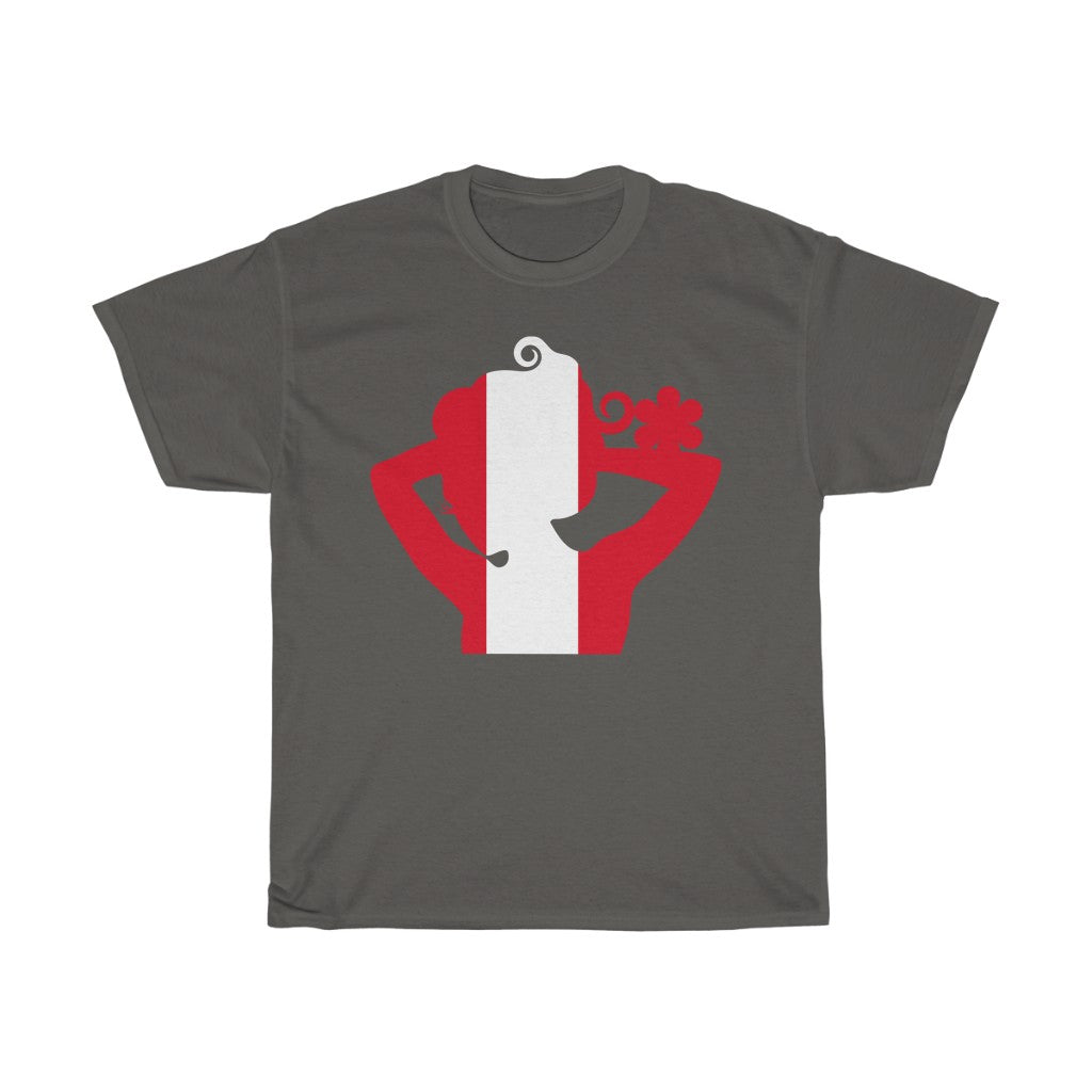 Peru Lady Flag Standard Tee - Unisex