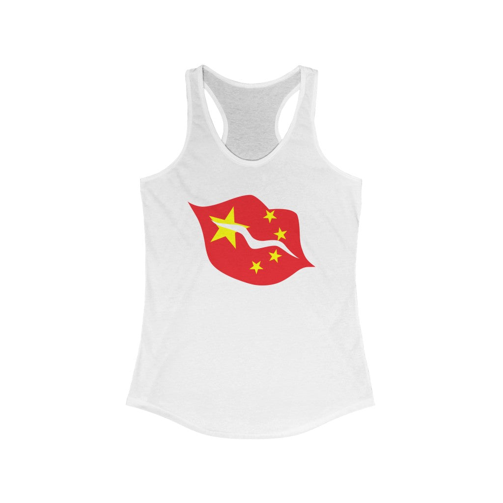 China Lips Flag Tank - Women