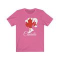 Canada Girl Flag Premium Tee 2 - Unisex