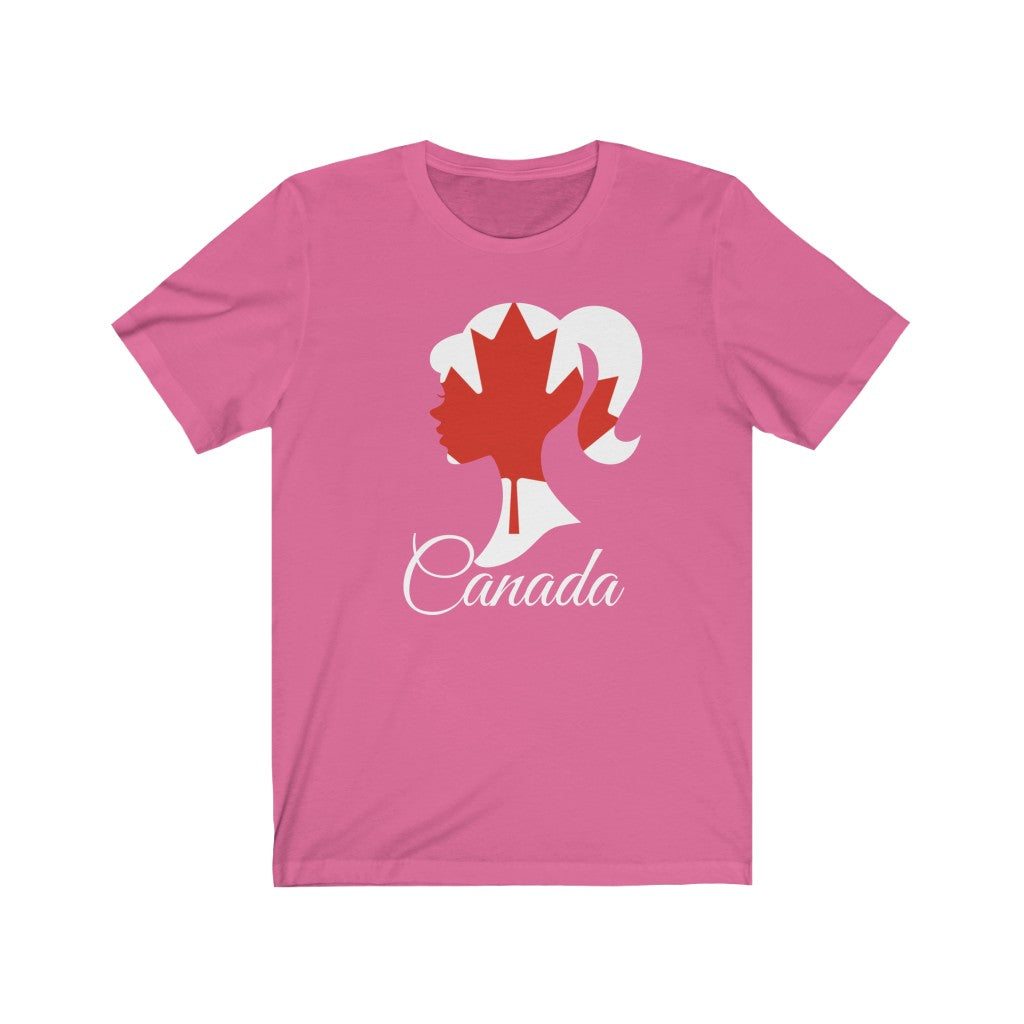 Canada Girl Flag Premium Tee 2 - Unisex