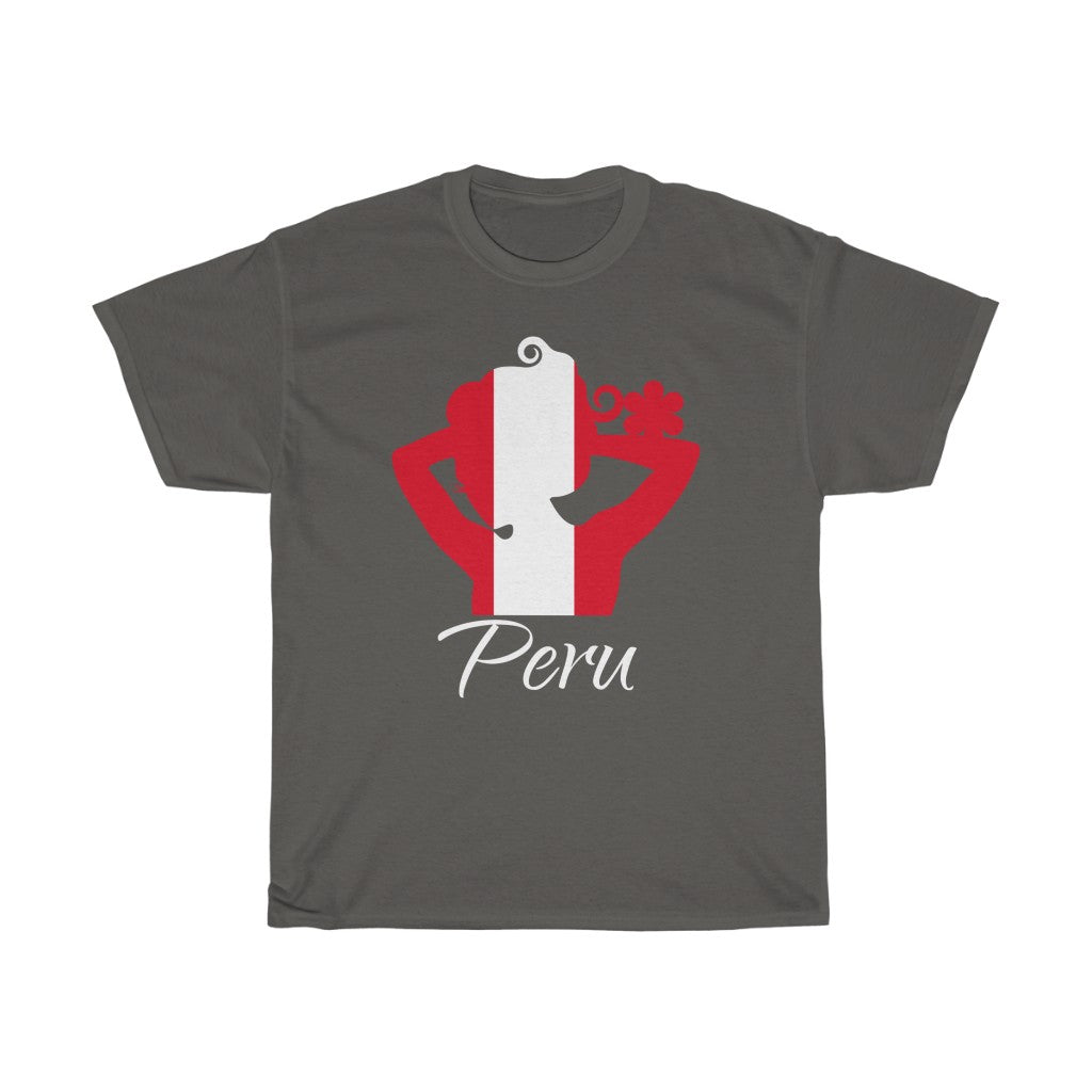 Peru Lady Flag Standard Tee 2 - Unisex