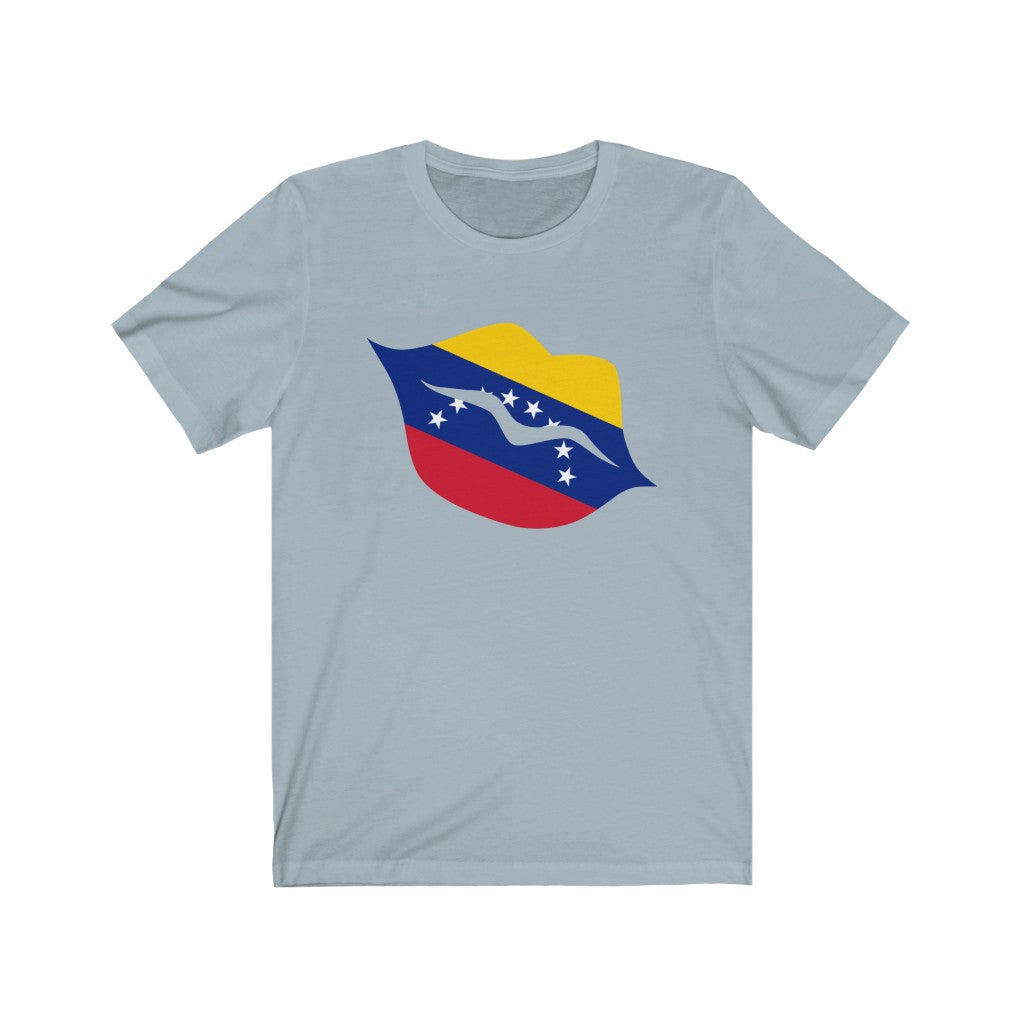 Venezuela Lips Flag Premium Tee - Unisex