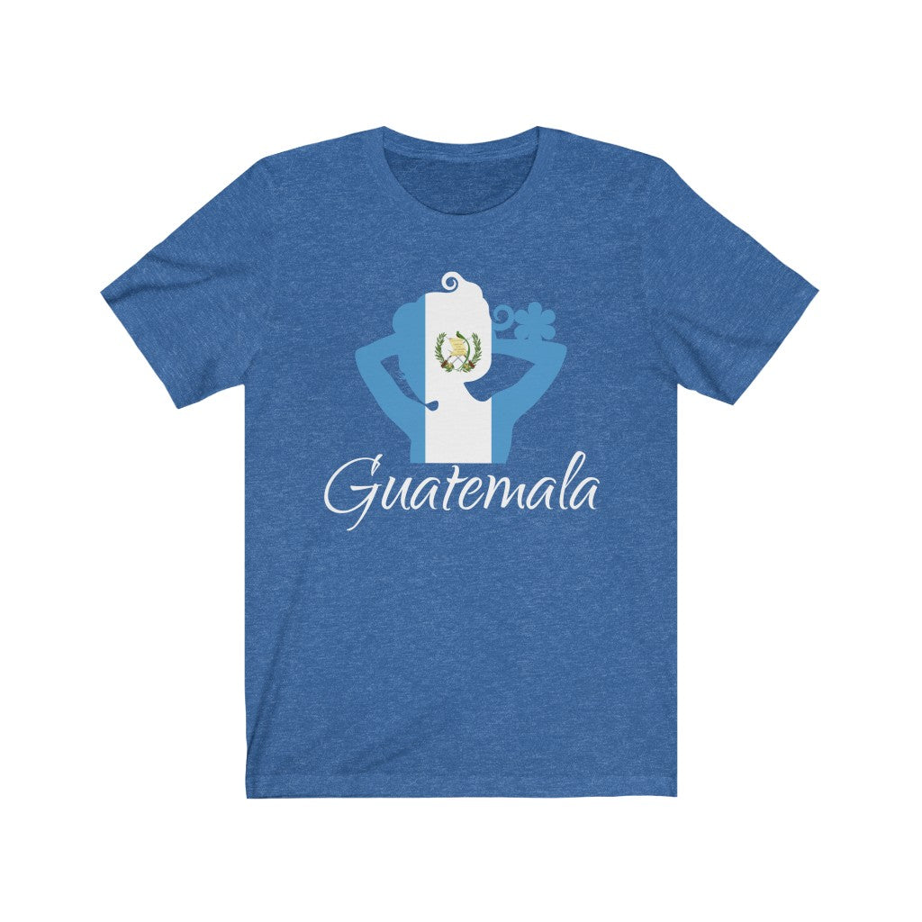 Guatemala Lady Flag Premium Tee 2 - Unisex
