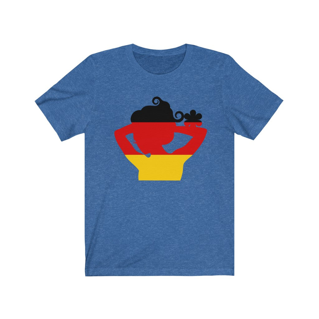 Germany Lady Flag Premium Tee - Unisex
