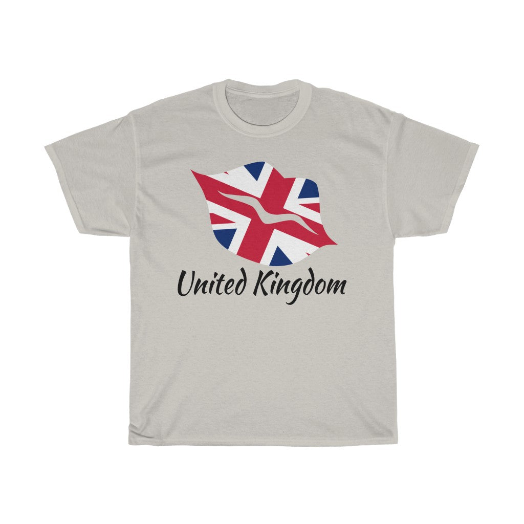 United Kingdom Lips Flag Standard Tee 1 - Unisex