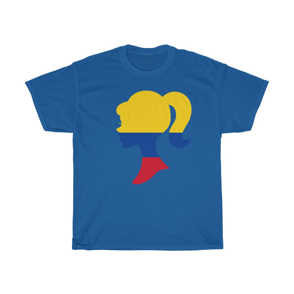 Colombia Girl Flag Standard Tee - Unisex