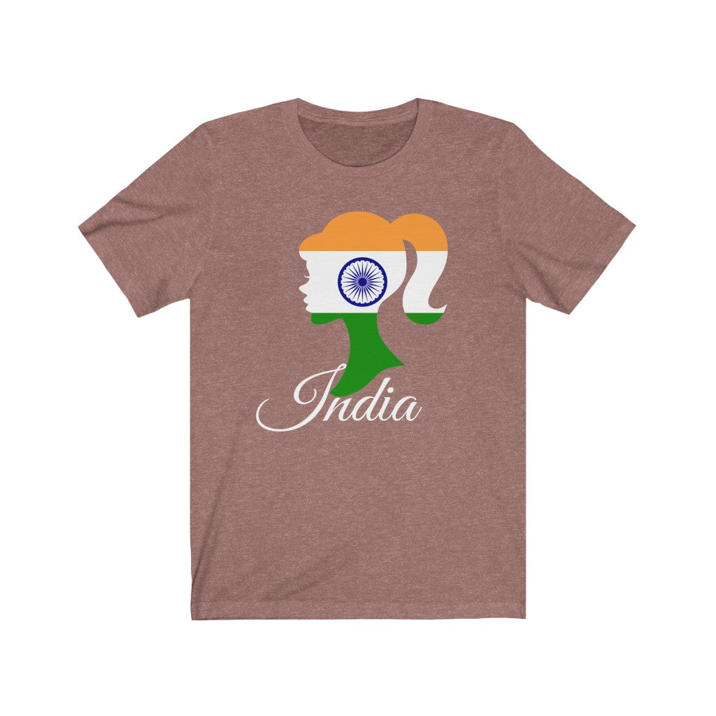 India Girl Flag Premium Tee 2 - Unisex