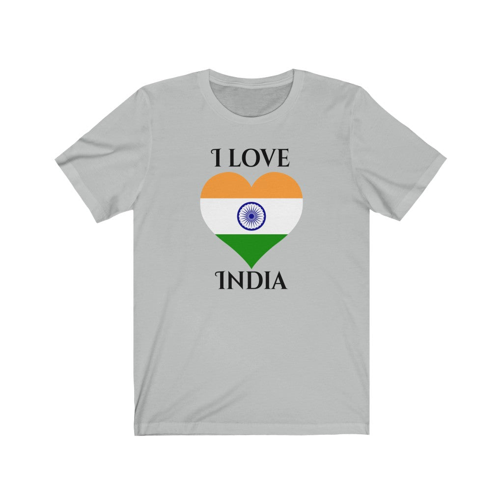 India Heart Flag Premium Tee 1 - Unisex