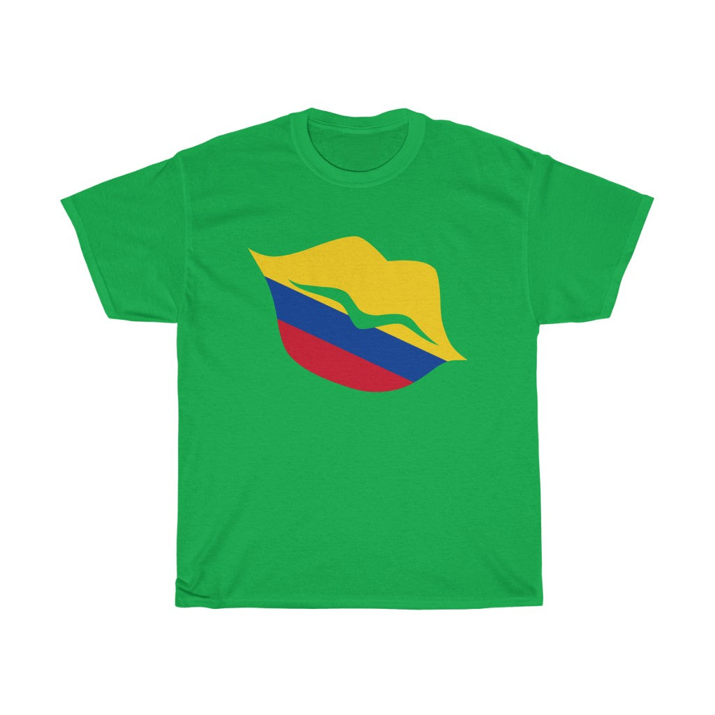 Colombia Lips Flag Standard Tee - Unisex