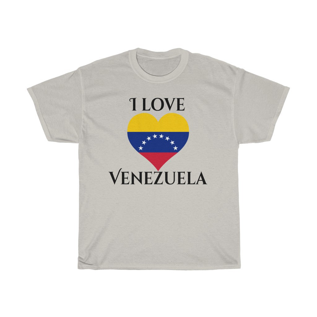 Venezuela Heart Flag Standard Tee 1 - Unisex