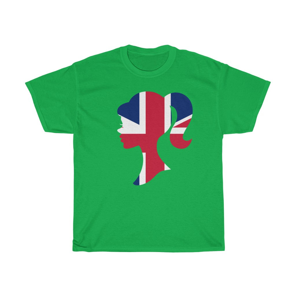 United Kingdom Girl Flag Standard Tee - Unisex
