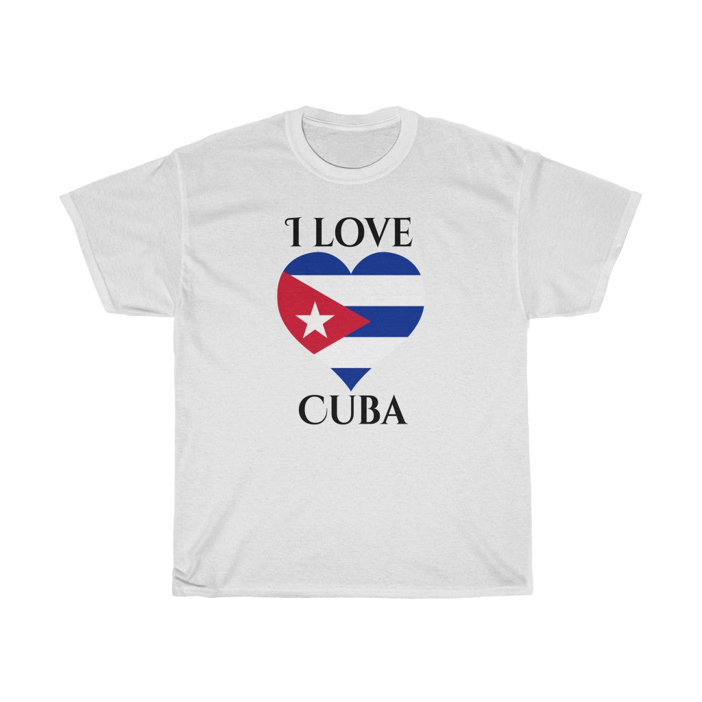 Cuba Heart Flag Standard Tee 1 - Unisex