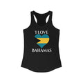 Bahamas Heart Flag Tank 2 - Women