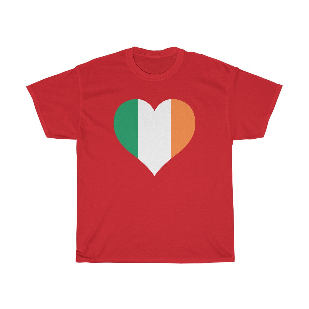 Ireland Heart Flag Standard Tee - Unisex