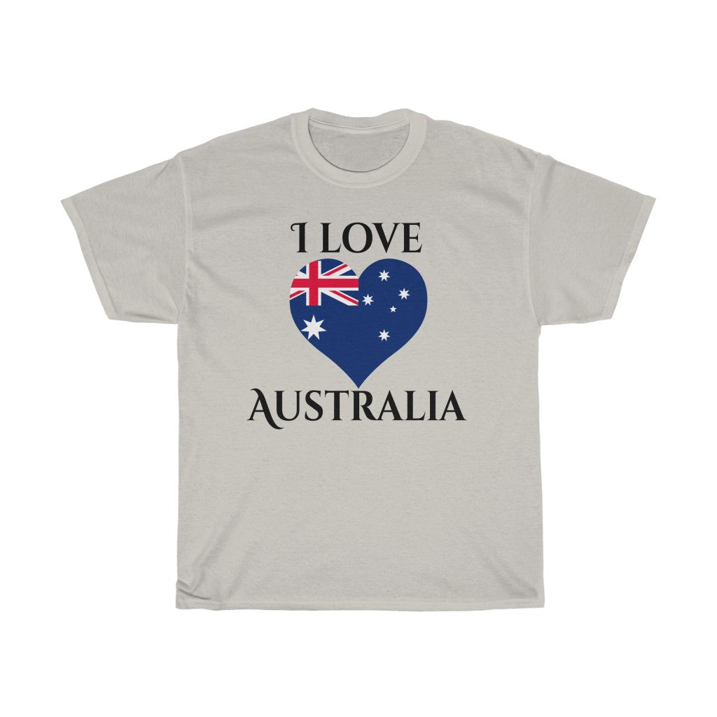 Australia Heart Flag Standard Tee 1 - Unisex