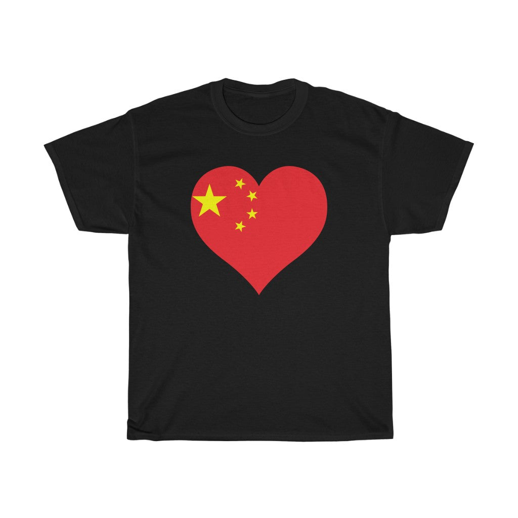 China Heart Flag Standard Tee - Unisex