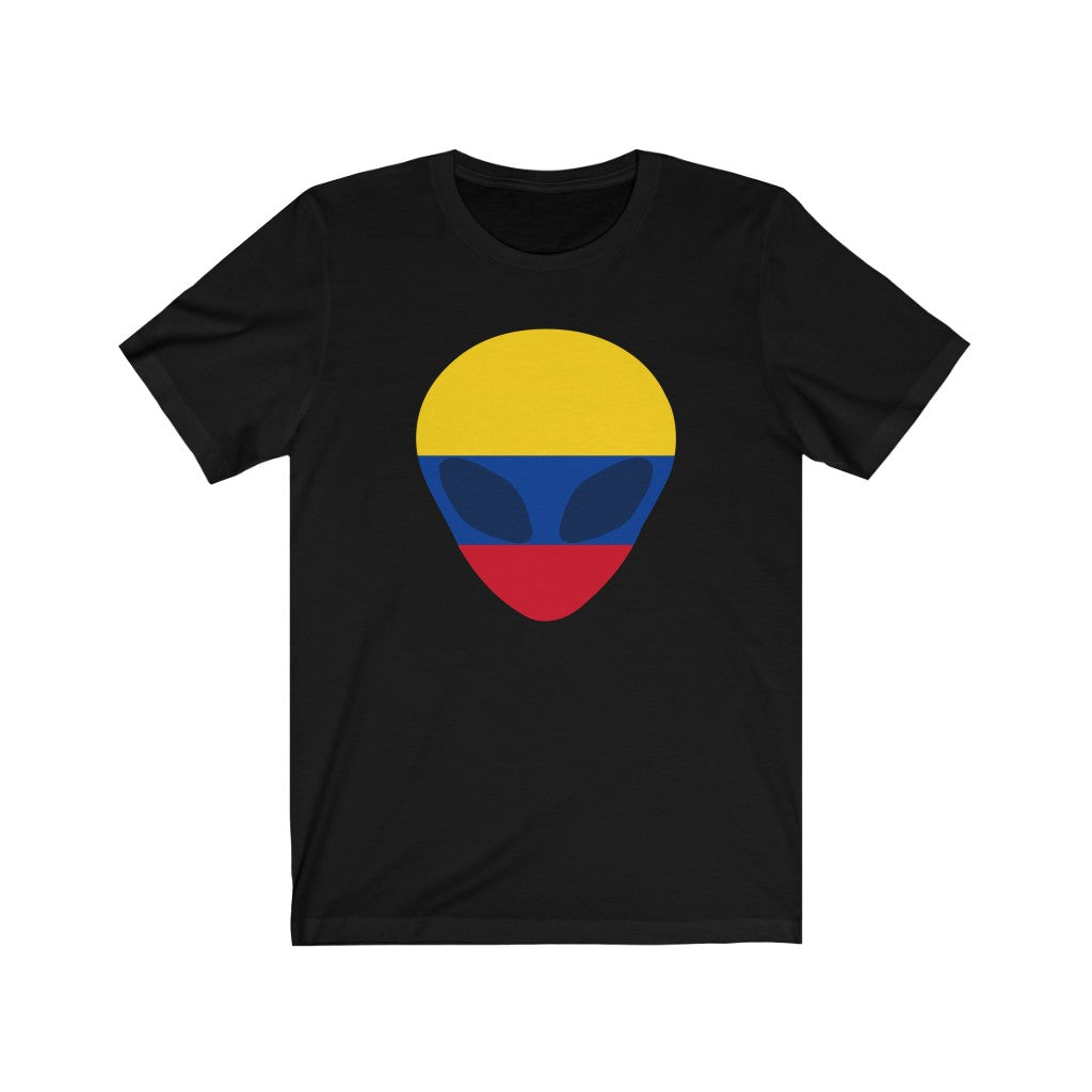 Colombia Alien Flag Premium Tee - Unisex