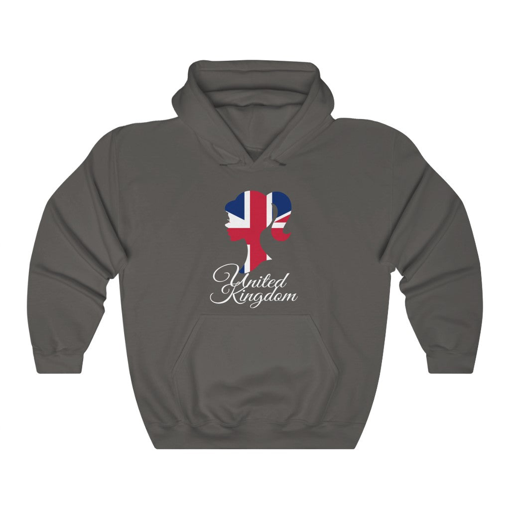 United Kingdom Girl Flag Hoodie Sweatshirt 2 - Unisex