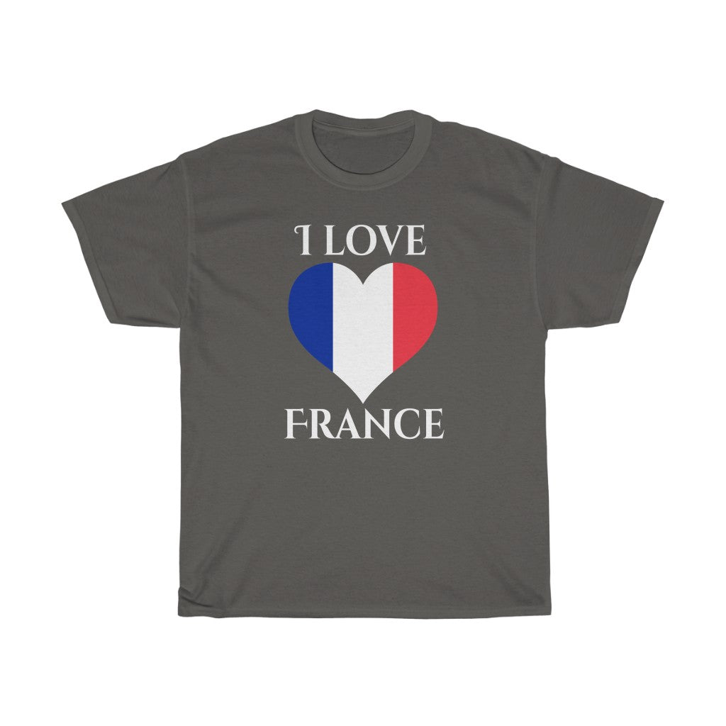 France Heart Flag Standard Tee 2 - Unisex