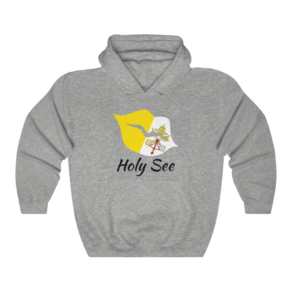 Holy See Lips Flag Hoodie Sweatshirt 1 - Unisex