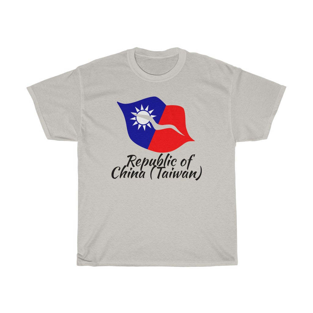 Republic of China - Taiwan Lips Flag Standard Tee 1 - Unisex