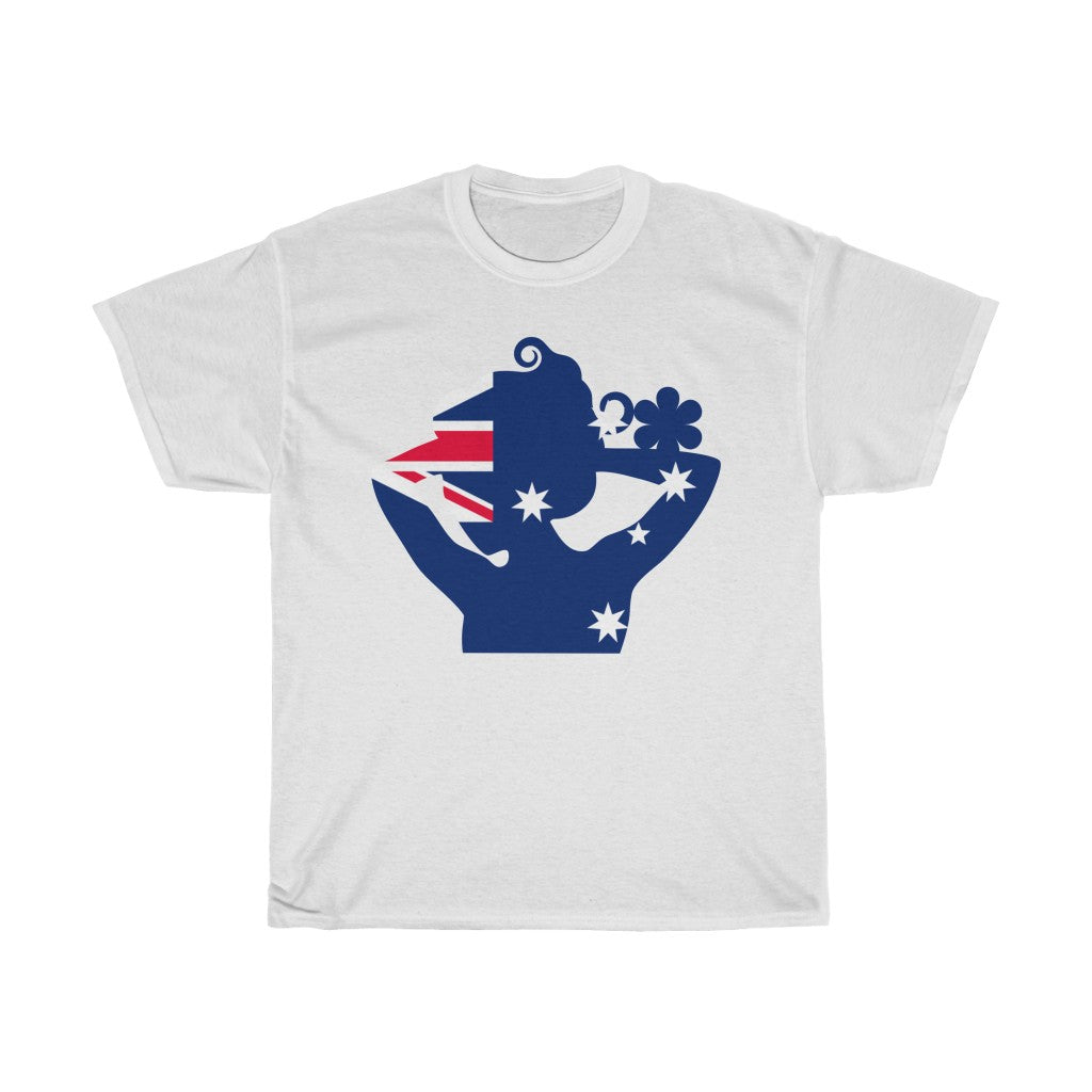 Australia Lady Flag Standard Tee - Unisex