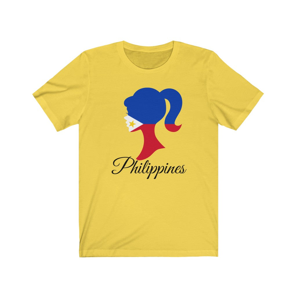 Philippines Girl Flag Premium Tee 1 - Unisex