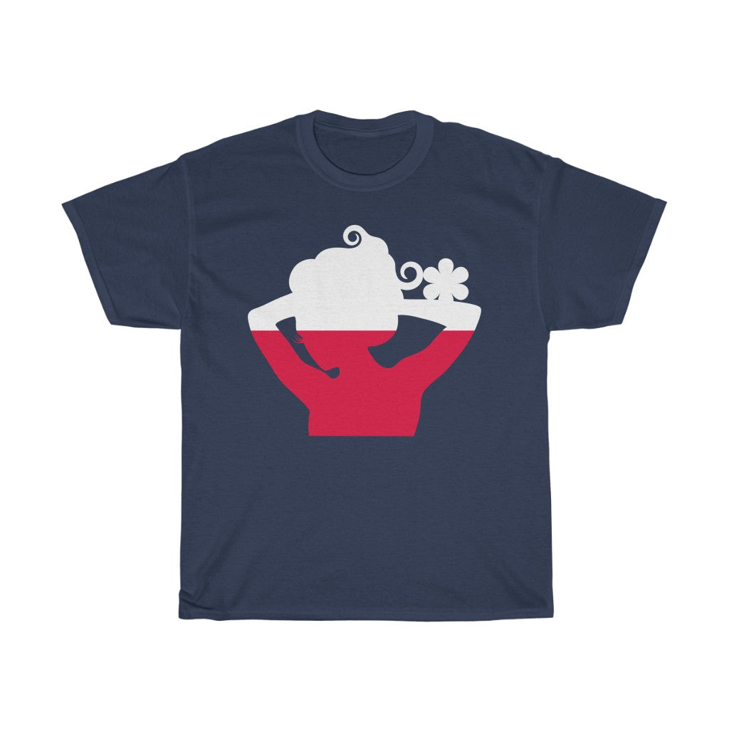 Poland Lady Flag Standard Tee - Unisex