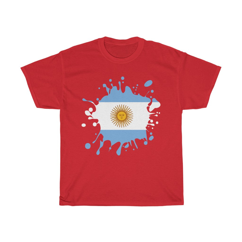 Argentina Splat Flag Standard Tee - Unisex