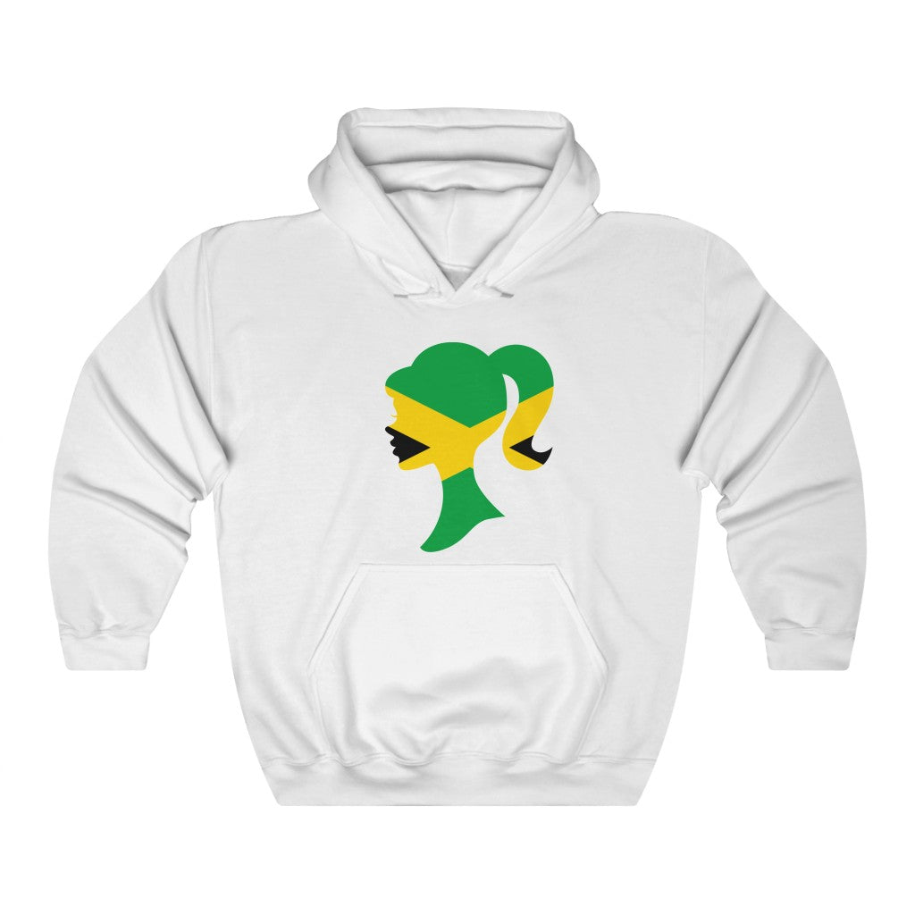 Jamaica Girl Flag Hoodie Sweatshirt - Unisex
