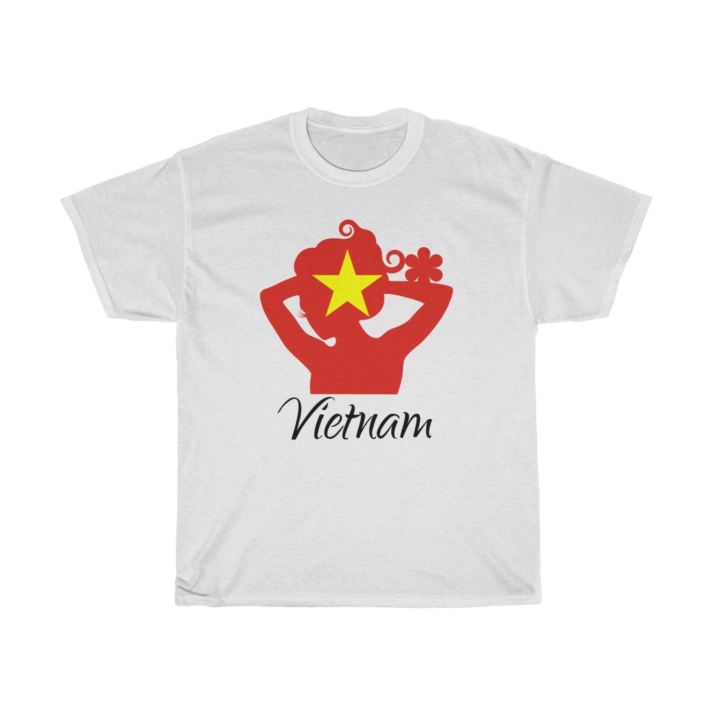 Vietnam Lady Flag Standard Tee 1 - Unisex