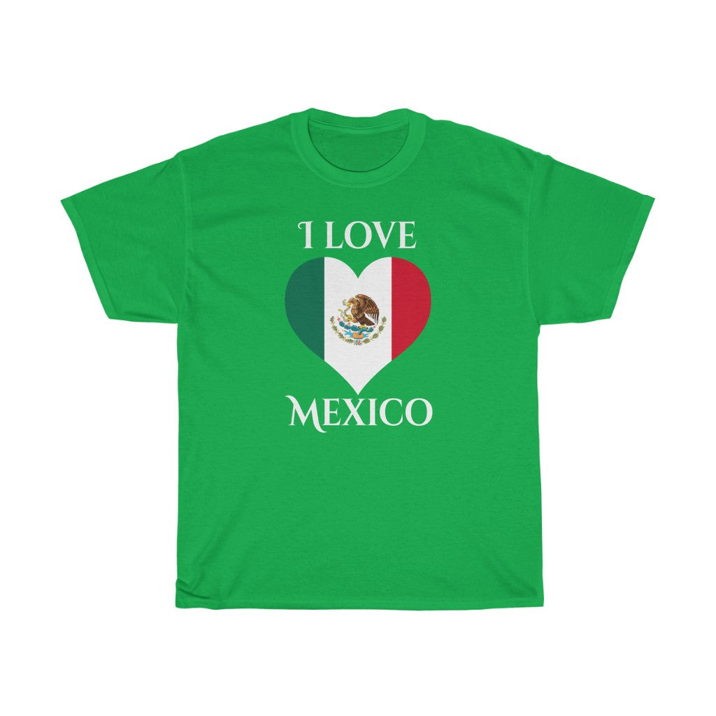 Mexico Heart Flag Standard Tee 2 - Unisex