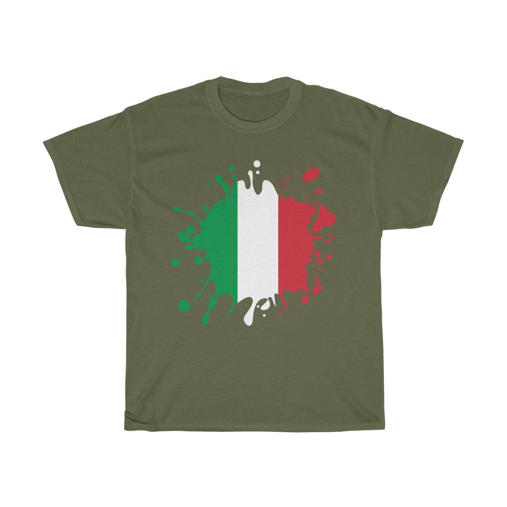 Italy Splat Flag Standard Tee - Unisex