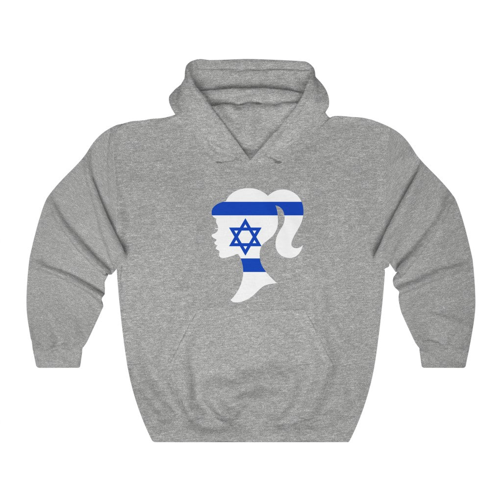 Israel Girl Flag Hoodie Sweatshirt - Unisex