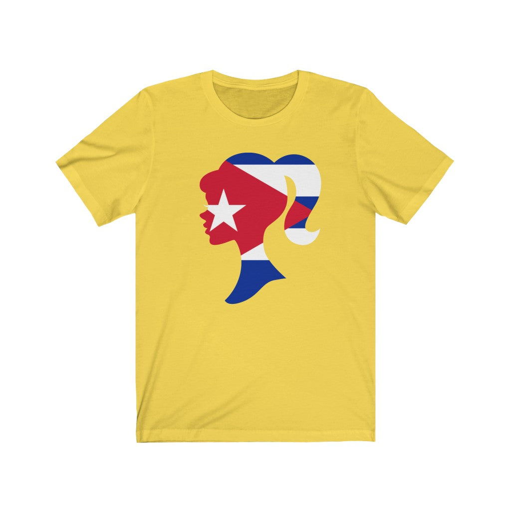 Cuba Girl Flag Premium Tee - Unisex