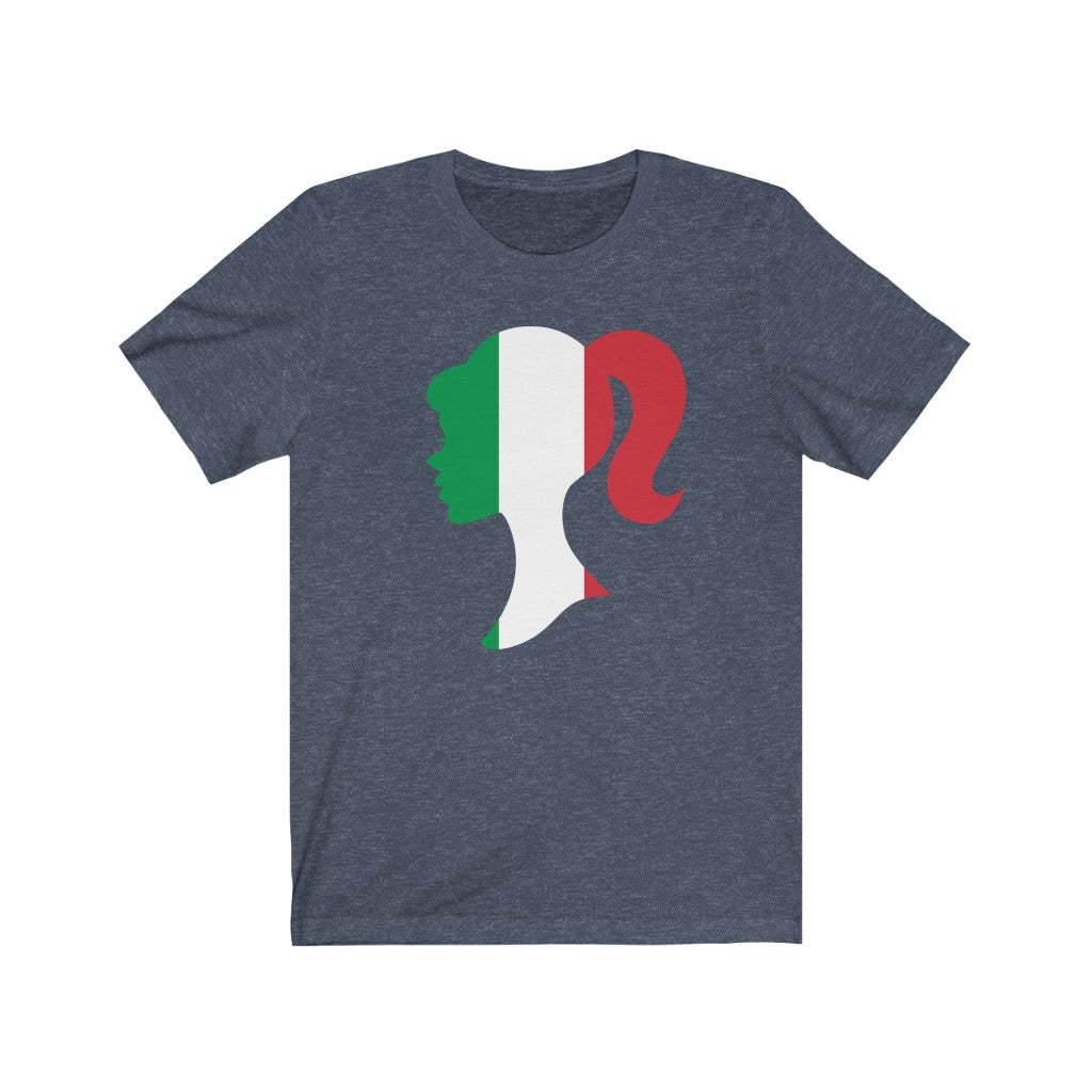 Italy Girl Flag Premium Tee - Unisex