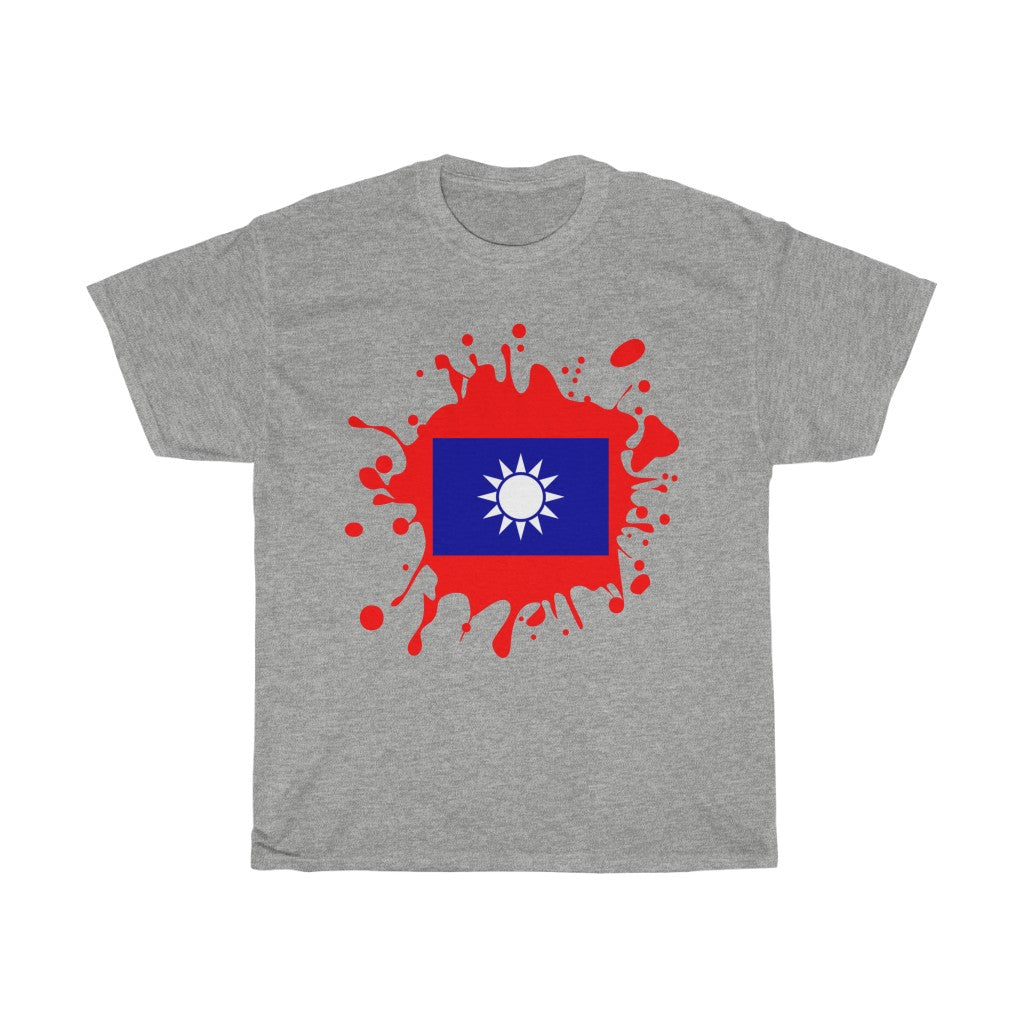 Republic of China (Taiwan) Splat Flag Standard Tee - Unisex