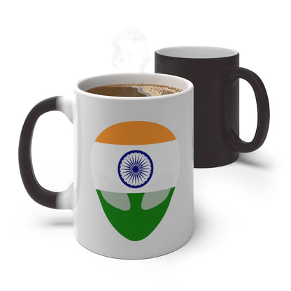 India Alien Color Changing Mug