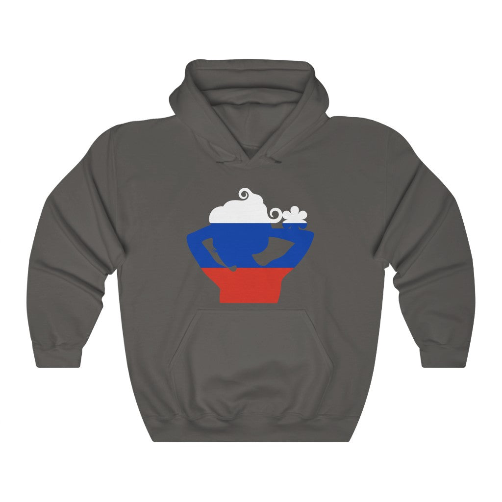 Russia Lady Flag Hoodie Sweatshirt - Unisex