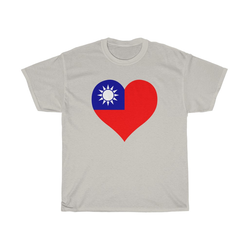 Republic of China - Taiwan Heart Flag Standard Tee - Unisex