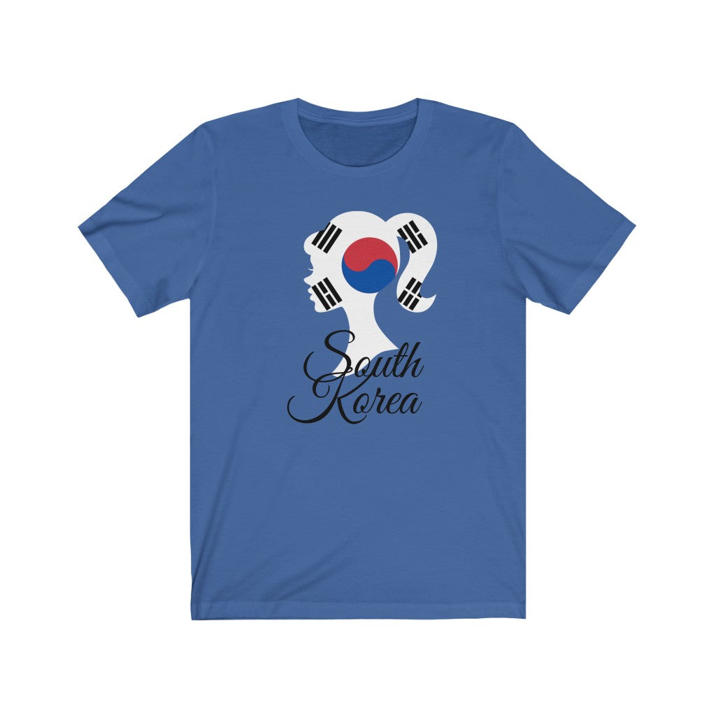 South Korea Girl Flag Premium Tee 1 - Unisex
